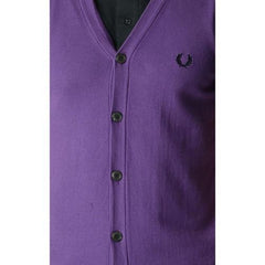 Purple XL Fred Perry Mens Waistcoat 30412165 0036