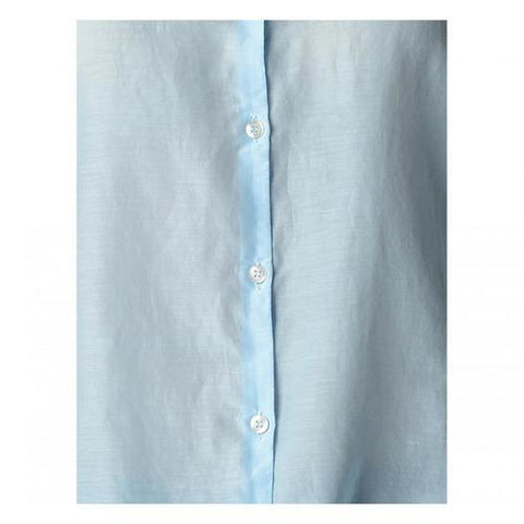 Light Blue S Fred Perry Womens Blouse 31202501 7045