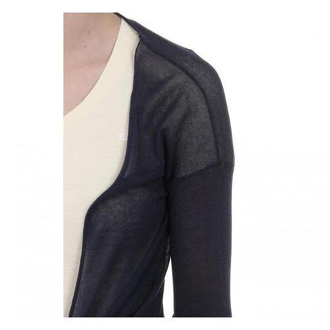 Dark Blue L Fred Perry Womens Cardigan 31420019 9608