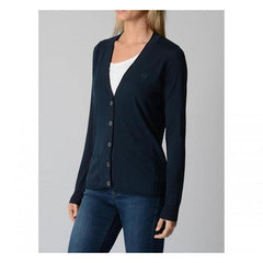 Dark Blue L Fred Perry Womens Cardigan 31432006 E9608