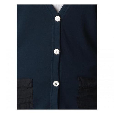 Dark Blue XL Fred Perry Womens Cardigan 31432026 9608