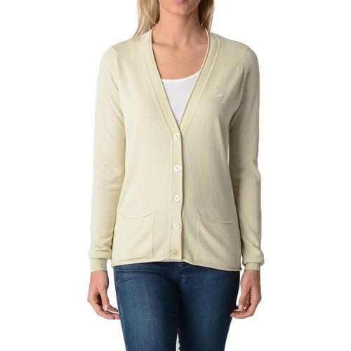 Beige XXL Fred Perry Womens Cardigan 31432006 7001
