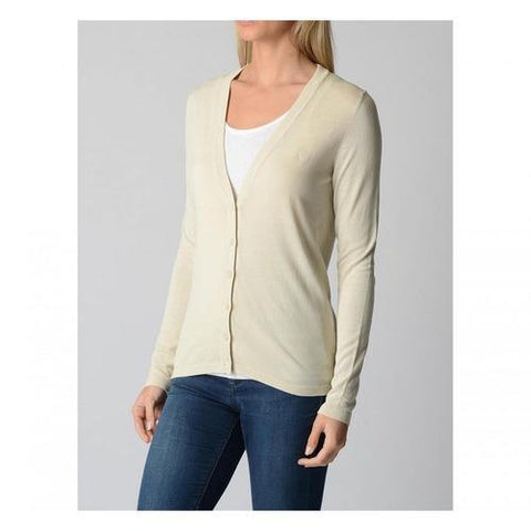 Beige XXL Fred Perry Womens Cardigan 31432015 7001