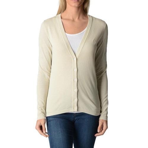 Beige XXL Fred Perry Womens Cardigan 31432015 7001