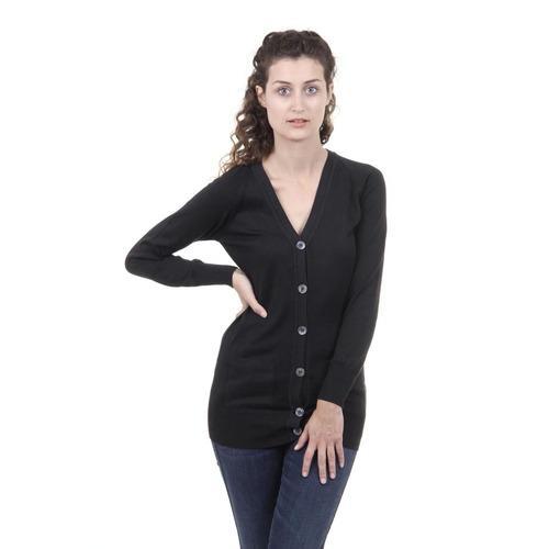 Black S Fred Perry Womens Cardigan 31402080 9102