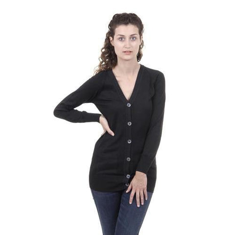 Black S Fred Perry Womens Cardigan 31402080 9102