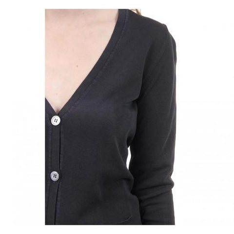 Black XL Fred Perry Womens Cardigan 31432016 0135