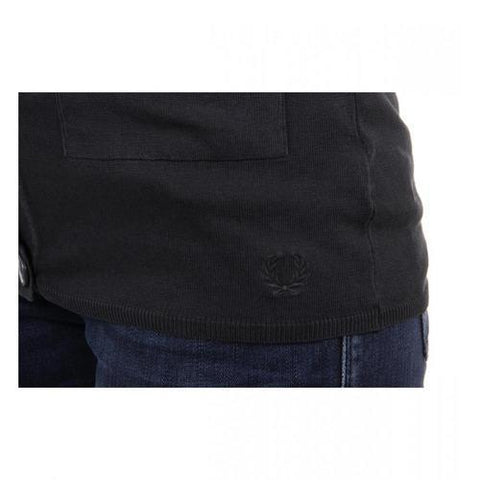Black XL Fred Perry Womens Cardigan 31432016 0135