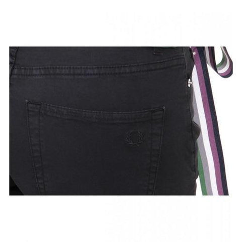 Black 40 EUR - 4 US Fred Perry Womens Trousers 31502489 9102