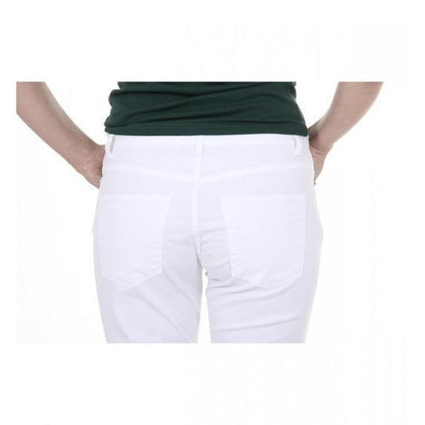 White 42 EUR - 6 US Fred Perry Womens Trousers 31502574 9100