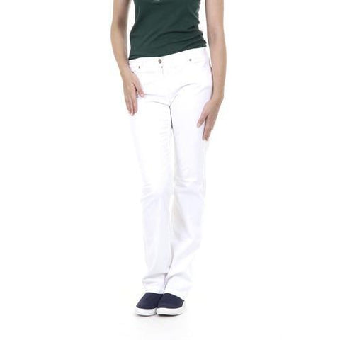 White 42 EUR - 6 US Fred Perry Womens Trousers 31502574 9100