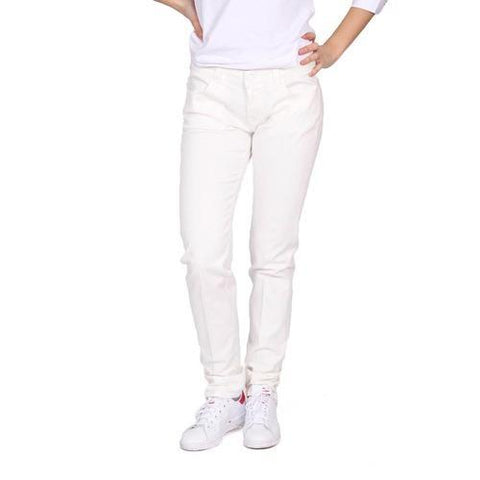 White 28 US - 38 EUR Fred Perry Womens Trousers 31502625 3400
