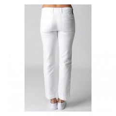 White 28 US - 38 EUR Fred Perry Womens Trousers 31502639 3400