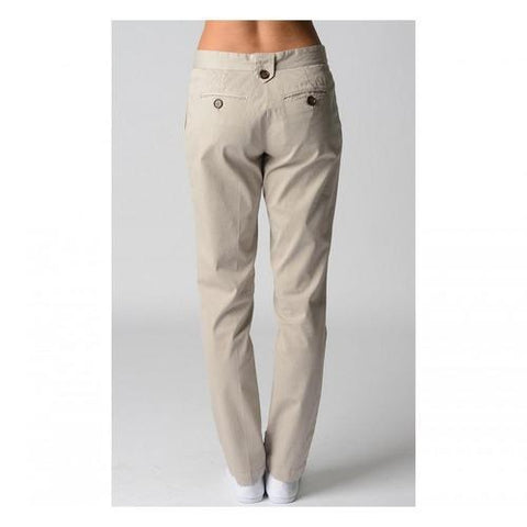 Taupe 42 EUR - 6 US Fred Perry Womens Trousers 31502571 0691