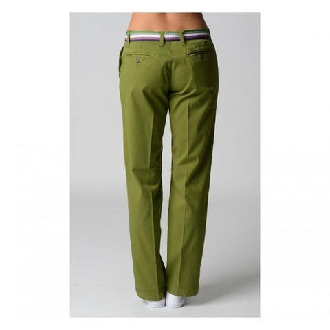 Green 46 EUR - 10 US Fred Perry Womens Trousers 31502521 0884