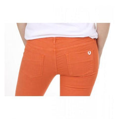 Orange 26 US - 36 EUR Fred Perry Womens Trousers 31502627 7069