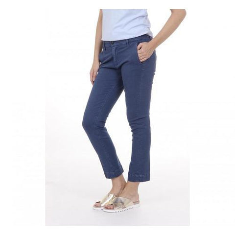 Blue 30 US - 40 EUR Fred Perry Womens Trousers 31502640 0305