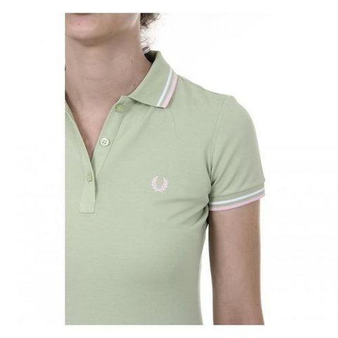 Green XS Fred Perry Womens Polo 31162138 2364