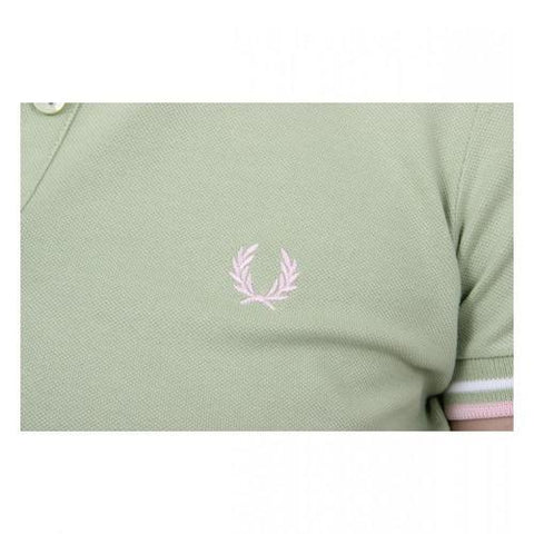 Green XS Fred Perry Womens Polo 31162138 2364