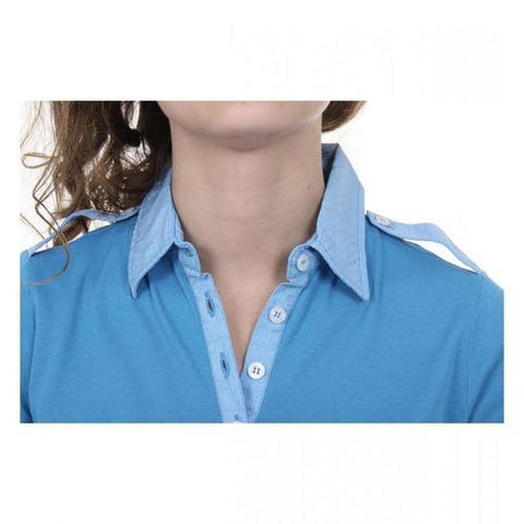 Light Blue M Fred Perry Womens Polo 31042031 0780