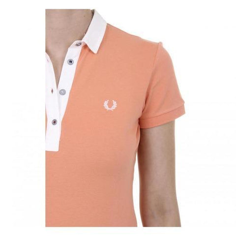 Orange XL Fred Perry Womens Polo 31162362 0036