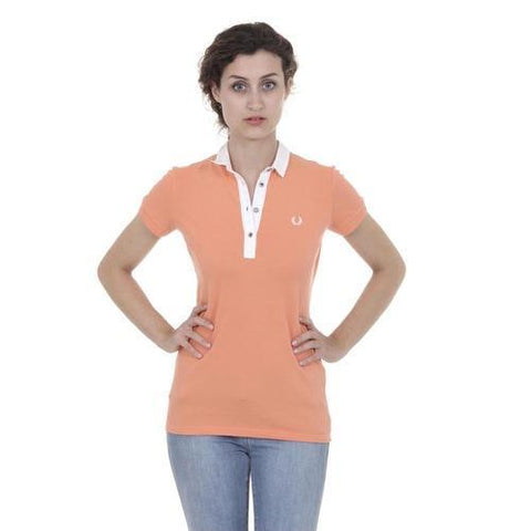 Orange XL Fred Perry Womens Polo 31162362 0036