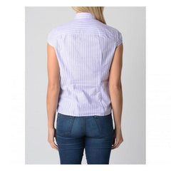 Striped M Fred Perry Womens Shirt 31212637 0031