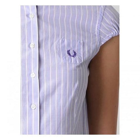 Striped M Fred Perry Womens Shirt 31212637 0031