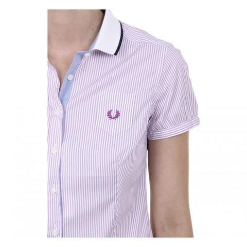 Striped S Fred Perry Womens Shirt 31212765 0032
