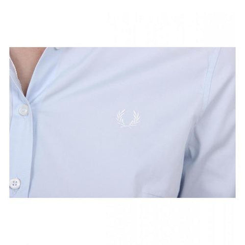 Light Blue XS Fred Perry Womens Shirt 31202300 0254