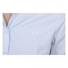 Light Blue XS Fred Perry Womens Shirt 31202300 0254