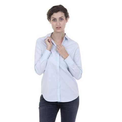 Light Blue XS Fred Perry Womens Shirt 31202300 0254