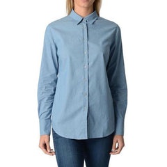 Light Blue S Fred Perry Womens Shirt 31202502 0031