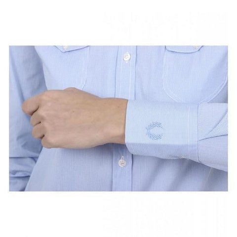 Light Blue S Fred Perry Womens Shirt 31213398 0033