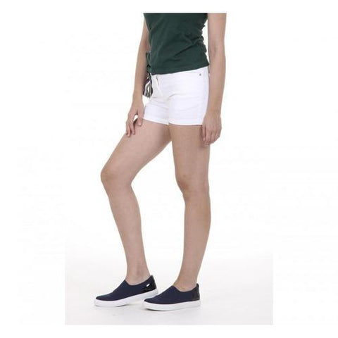 White 40 EUR - 4 US Fred Perry Womens Shorts 31502516 9100