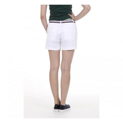 White 44 EUR - 8 US Fred Perry Womens Shorts 31502529 9100