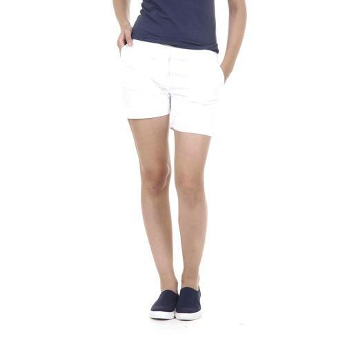 White 44 EUR - 8 US Fred Perry Womens Shorts 31502637 3400