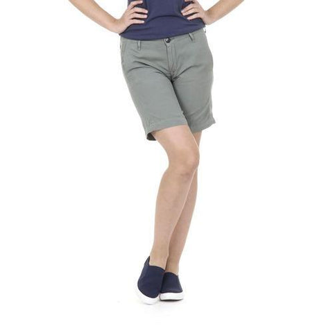 Green 28 US - 38 EUR Fred Perry Womens Shorts 31502641 7079