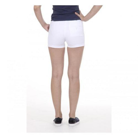White 42 EUR - 6 US Fred Perry Womens Shorts 31512075 9100