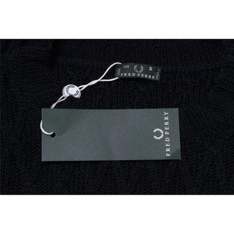 Dark Blue XL Fred Perry Womens Sweater 31412281 9608