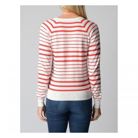 Striped M Fred Perry Womens Sweater 31412155 0031