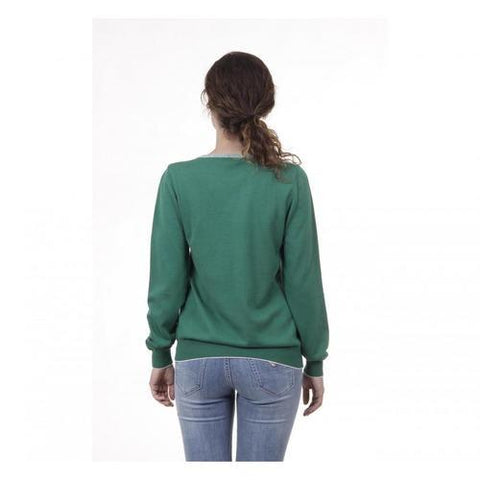 Green XL Fred Perry Womens Sweater 31412114 0032
