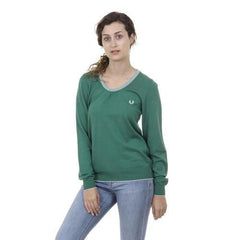 Green XL Fred Perry Womens Sweater 31412114 0032
