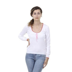 White XL Fred Perry Womens Sweater 31412120 9100