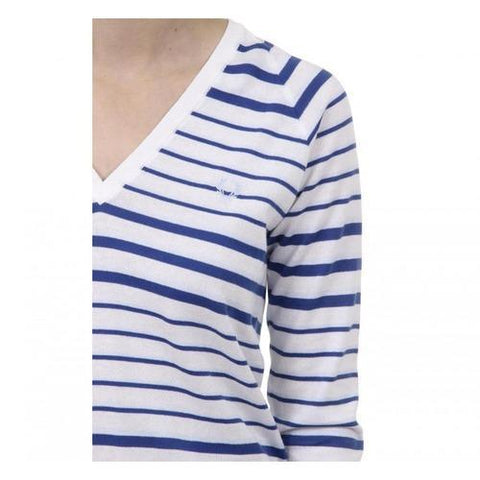 Striped M Fred Perry Womens Sweater 31412155 0032