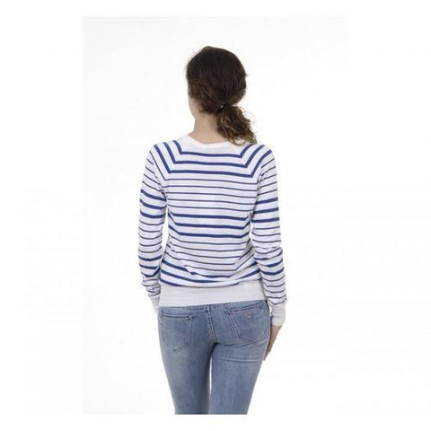 Striped M Fred Perry Womens Sweater 31412155 0032