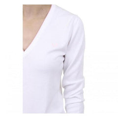 White M Fred Perry Womens Sweater 31412210 0033