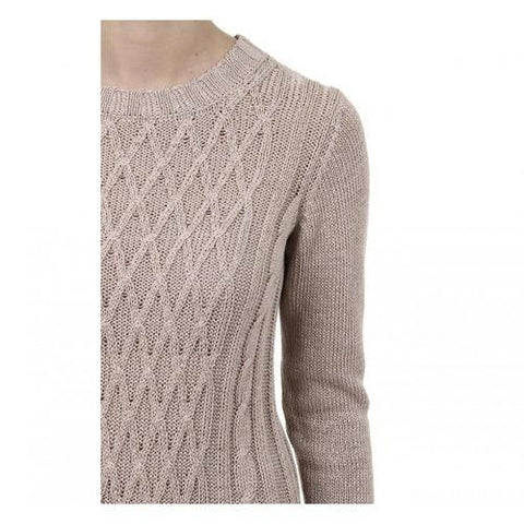 Brown L Fred Perry Womens Sweater 31412281 7071