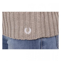 Brown L Fred Perry Womens Sweater 31412281 7071