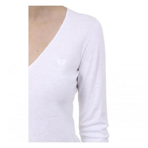 White S Fred Perry Womens Sweater 31420005 9100